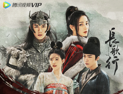 腾讯视频VIP抢先看《长歌行》抽奖迪丽热巴VIP实体年卡和签名照